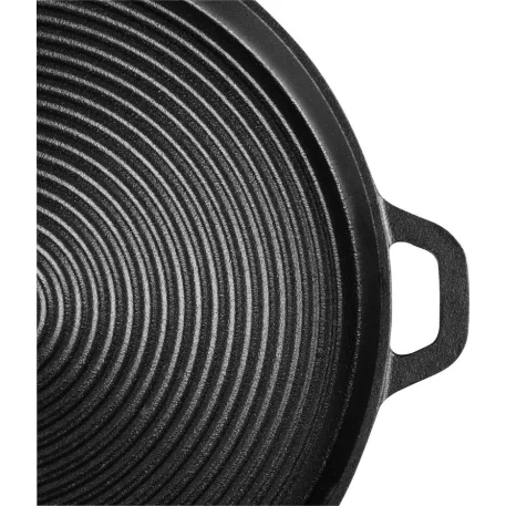 MagicHome Castora line grilllap, öntöttvas, kerek, 340x30 mm