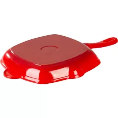   MagicHome Castora line serpenyő, grillező, zománcozott öntöttvas, 270x270x45 mm