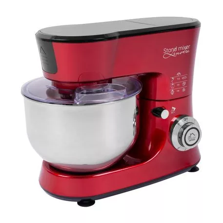 Konyhai robotgép MagicHome, Lenotre, 1000 W, 230 V, 3 az 1-ben, piros-fekete