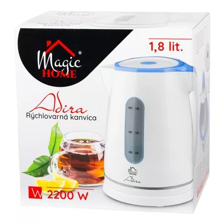 Vízforraló MagicHome, Adira, 1850-2200 W, 230 V, 50 Hz, 1,8 l