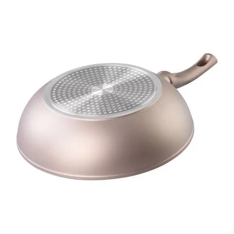 Serpenyő Wok MagicHome Coffee Brown Line, 28 cm