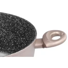 MagicHome Coffee Brown Line fazék, 28 cm, 5,9 l, fedéllel