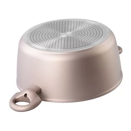 MagicHome Coffee Brown Line fazék, 28 cm, 5,9 l, fedéllel