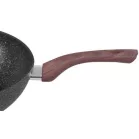 Serpenyő Wok MagicHome Black Marble Line, 28 cm