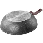 Serpenyő Wok MagicHome Black Marble Line, 28 cm
