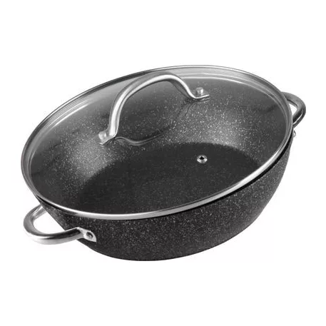 Fazék MagicHome Black Marble Line 26 cm, 2,8 l, sütőálló