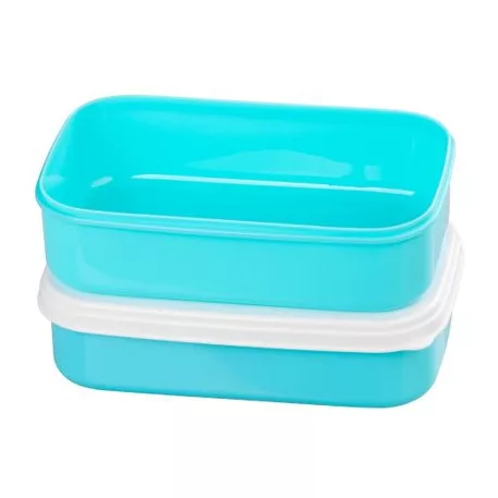 Ételhordó MagicHome, szögletes, 1 l, villaval/kanállal, 2 részes, 20,8 x 13,5 x 12,4 cm