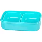 Ételhordó MagicHome, szögletes, 1 l, villaval/kanállal, 2 részes, 20,8 x 13,5 x 12,4 cm