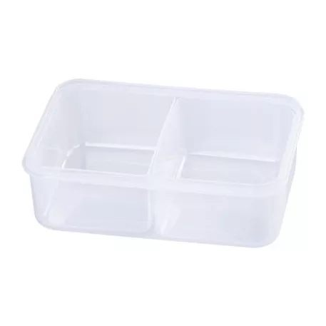 Ételhordó MagicHome, szögletes, 1,5 l, villaval és csatornával, 2 rekesszel, 22 x 15,2 x 7,6 cm