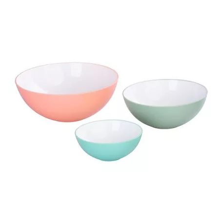 Salátástál MagicHome, 0,6/1,5/3 l, 3 db-ból álló szett