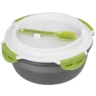 Ételhordó MagicHome, kerek alakú, 1,2 l, villaval/kanállal, 21,1 x 9,7 cm