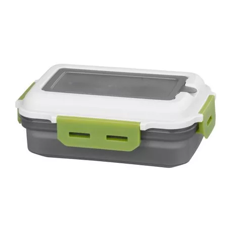 Ételhordó MagicHome, szögletes, 1,2 l, villaval/kanállal, 23 x 15 x 8,8 cm