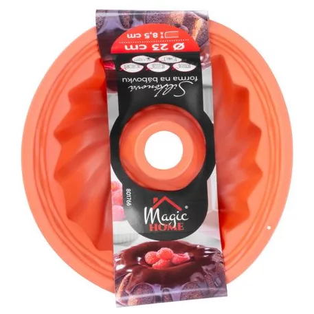 MagicHome, Kuglóf sütőforma, gömb alakú, szilikon, pyro 23 x 8,5 cm