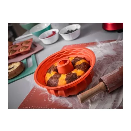 MagicHome, Kuglóf sütőforma, gömb alakú, szilikon, pyro 23 x 8,5 cm