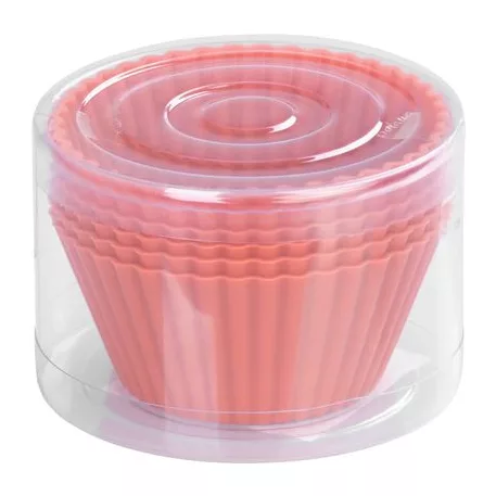 MagicHome,  Muffin sütőforma, szilikon pyro, 6 db-os  6,5 x 6,5 x 3 cm