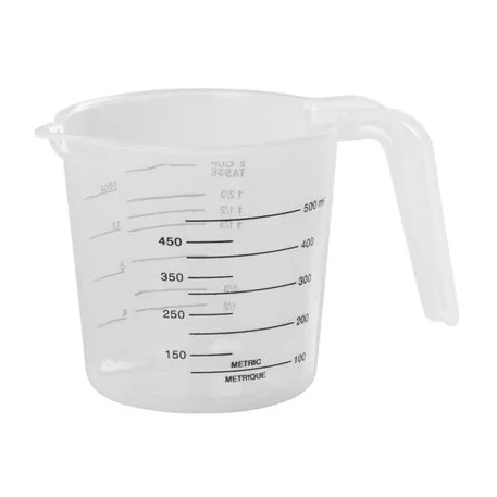 MagicHome mérőpohár kiöntővel, műanyag, 0,5 l