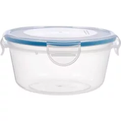   Ételhordók MagicHome, kerek, Clip, 3db-os szett, 0,7 lit., 14,5x14,5x7,5 cm