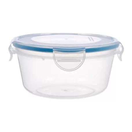 Ételhordók MagicHome, kerek, Clip, 3db-os szett, 0,7 lit., 14,5x14,5x7,5 cm