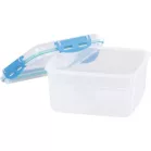 Ételhordók MagicHome, négyzet, Clip, 3db-os szett, 1,2 lit., 17x17x12,6 cm