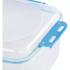 Ételhordók MagicHome, négyzet, Clip, 3db-os szett, 1,2 lit., 17x17x12,6 cm