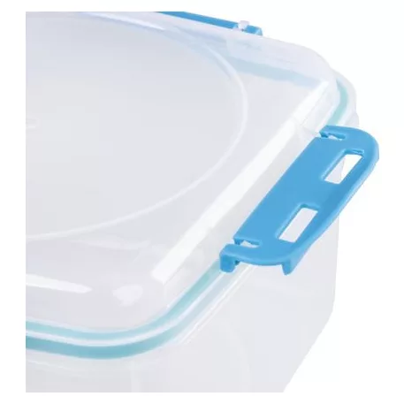 Ételhordók MagicHome, négyzet, Clip, 3db-os szett, 1,2 lit., 17x17x12,6 cm