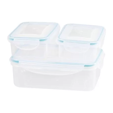 Ételhordók MagicHome, szögletes, hőszigetelt, 3db-os szett, 1,5/2x 0,5 lit.