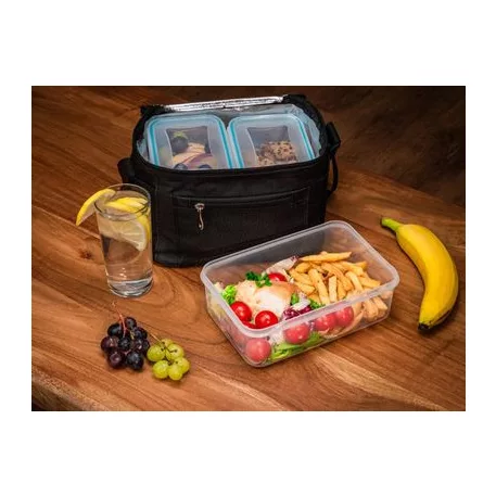 Ételhordók MagicHome, szögletes, hőszigetelt, 3db-os szett, 1,5/2x 0,5 lit.