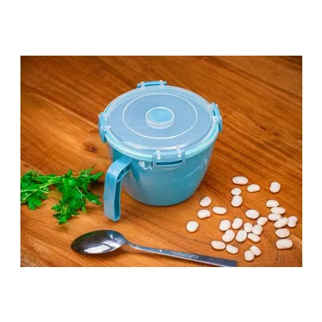 Ételhordók MagicHome, fogantyúval  0,9 lit., 16,8x13,8x10,4 cm