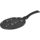 Serpenyő MagicHome, fánkokhoz és tükörtojáshoz, 4 darabos, indukciós, 27 cm