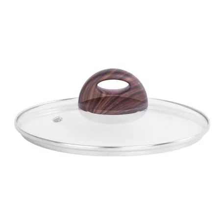 Edény MagicHome Black Marble Line, 20 cm, 2200 ml, fedővel