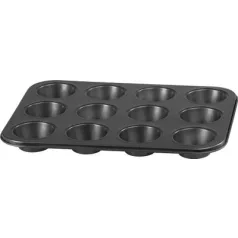 MagicHome sütőforma, 12 db muffinhoz, 35x26,5x3 cm