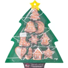 MagicHome pogácsaszaggató, karácsonyi, 10 db