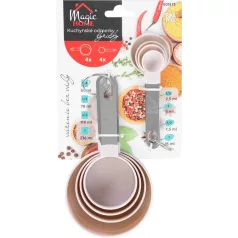 MagicHome mérőpohár, 8 db, 2,5 ml - 236 ml