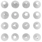 Díszítőcsúcs MagicHome, mix minták, 16 db