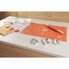 Sütőkészlet MagicHome, 5 db-os készlet, szilikon ecset, 2x spatula, sodrófa, alátét