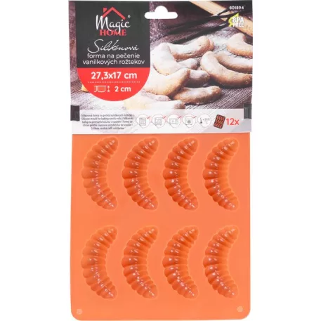 MagicHome szilikon forma sütéshez, 12 db, 27,3x17x2 cm