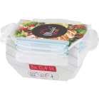 MagicHome Lunchbox szett YH375, 3 db, 400 ml, 162x111x51 mm