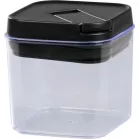 Edény MagicHome, szilikon tömítéssel, 600 ml, 106x106x110 mm, egymásra rakható