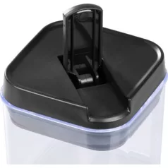   Edény MagicHome, szilikon tömítéssel, 600 ml, 106x106x110 mm, egymásra rakható