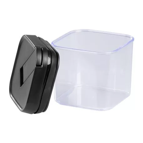 Edény MagicHome, szilikon tömítéssel, 600 ml, 106x106x110 mm, egymásra rakható