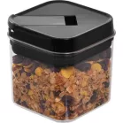 Edény MagicHome, szilikon tömítéssel, 600 ml, 106x106x110 mm, egymásra rakható