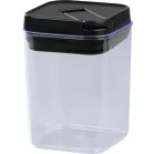 Edény MagicHome, szilikon tömítéssel, 900 ml, 106x106x150 mm, egymásra rakható