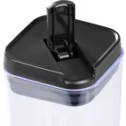 Edény MagicHome, szilikon tömítéssel, 900 ml, 106x106x150 mm, egymásra rakható