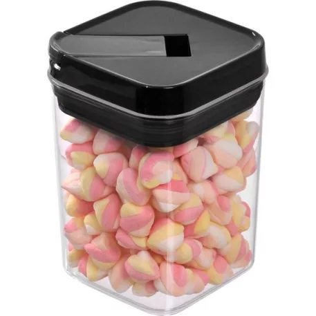 Edény MagicHome, szilikon tömítéssel, 900 ml, 106x106x150 mm, egymásra rakható