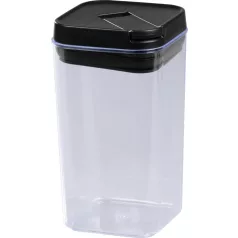   Edény MagicHome, szilikon tömítéssel, 1300 ml, 106x106x190 mm, egymásra rakható