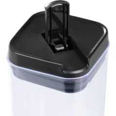   Edény MagicHome, szilikon tömítéssel, 1300 ml, 106x106x190 mm, egymásra rakható