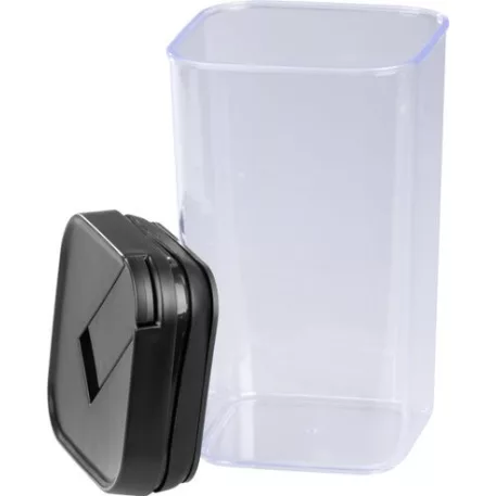 Edény MagicHome, szilikon tömítéssel, 1300 ml, 106x106x190 mm, egymásra rakható