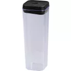 Edény MagicHome, szilikon tömítéssel, 2100 ml, 106x106x300 mm, egymásra rakható