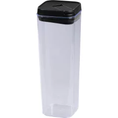   Edény MagicHome, szilikon tömítéssel, 2100 ml, 106x106x300 mm, egymásra rakható