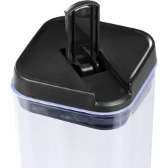   Edény MagicHome, szilikon tömítéssel, 2100 ml, 106x106x300 mm, egymásra rakható